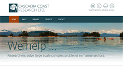 Desktop Screenshot of cascadiacoast.com